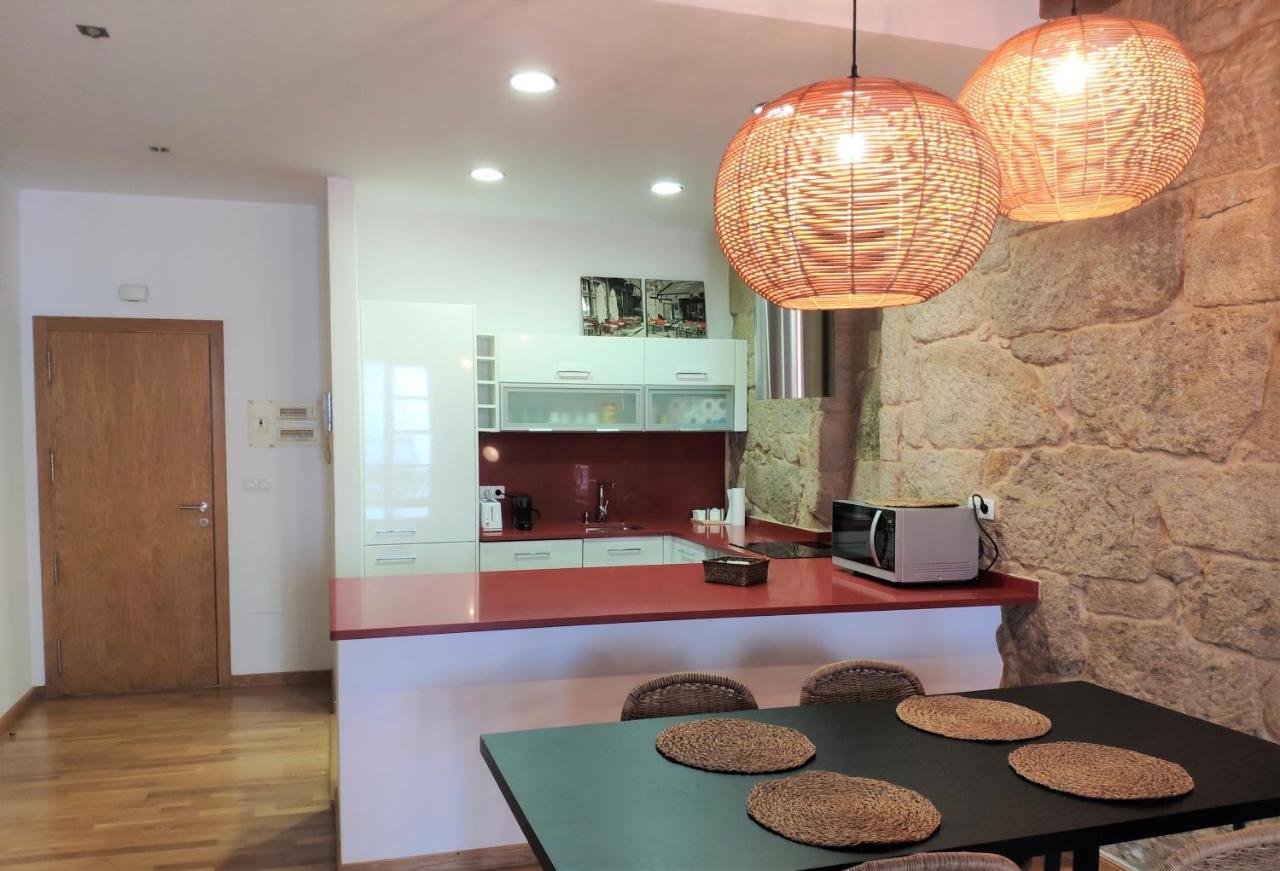 Exclusivo Apartamento En Edificio Historico Pontevedra Ngoại thất bức ảnh