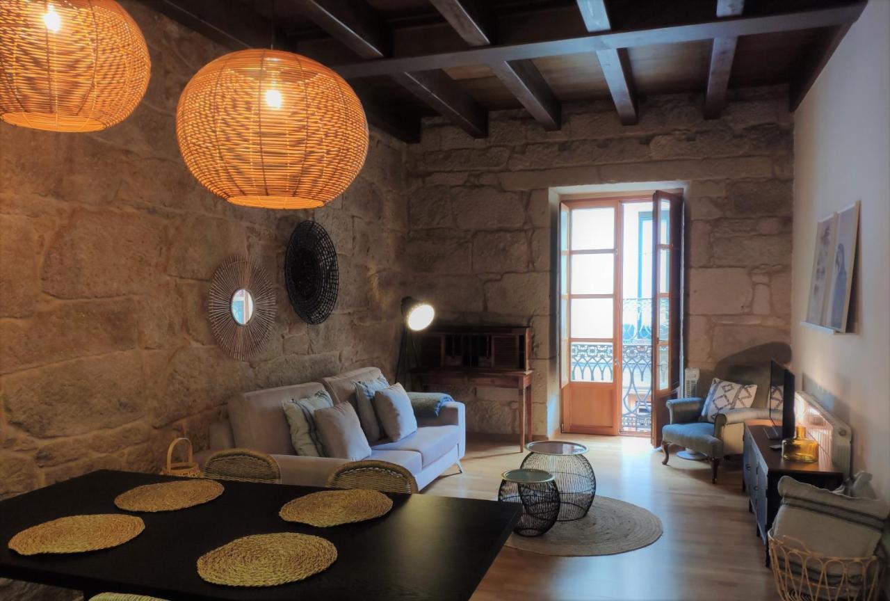 Exclusivo Apartamento En Edificio Historico Pontevedra Ngoại thất bức ảnh